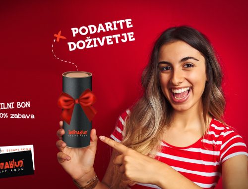 🎁 Še je čas! Podarite doživetje, ki osreči celo družbo!