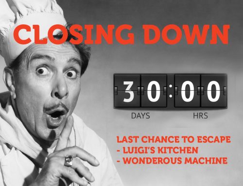 🎭 Why are we closing our two most popular escape games? (Play them while you still can!)